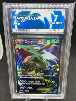 Rayquaza EX 104/108 - XY Roaring Skies Full Art - Pokemon TCG - ACE 7 - Image 1