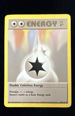 Double Colorless Energy - Base Set 2 - 124/130 - Pokemon TCG - MP - Image 1