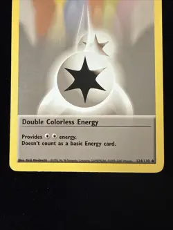 Double Colorless Energy - Base Set 2 - 124/130 - Pokemon TCG - MP - Image 3