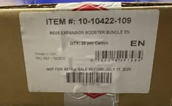 Pokemon Pitch Black ME05 Sealed Booster Bundle Case 25 Bundles 150 Packs In Hand - Image 1
