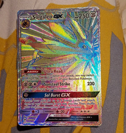 Solgaleo GX 155/149 SM Base Set Secret Rare Full Art Holo ENG - Image 1