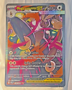 Pokemon Mega Lopunny EX Full Art Holo 128/094 XY: BREAKpoint English - Image 1