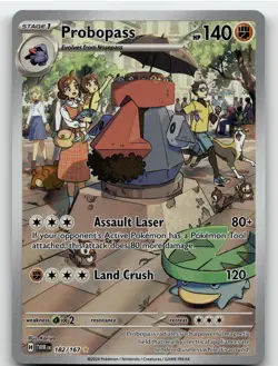 PROBOPASS 182/167 ILLUSTRATION RARE TWILIGHT MASQUERADE POKEMON NEAR MINT - Image 1