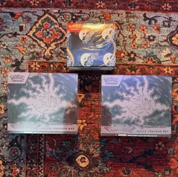 Pokemon Pitch Black Bundle Pokemon Center ETB 2x + Booster Box 1x SEALED IN HAND - Image 1
