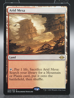 Magic The Gathering MTG Arid Mesa 244 - Image 1