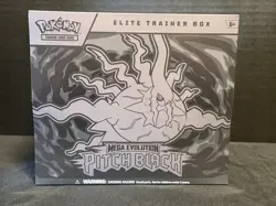 Pokemon TCG Mega Evolution Pitch Black ETB Elite Trainer Box Factory Sealed New - Image 1