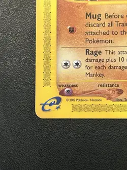 Pokemon TCG Mankey 92/147 Aquapolis 2002 Lightly Played - Image 2