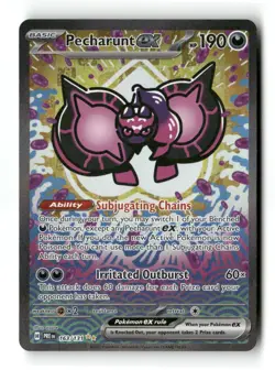 Pecharunt ex 163/131 Prismatic Evolutions Pokemon Holo NM - Image 1
