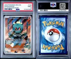 Pokemon TCG Marshadow Mega Evolution Illustration Rare 146/132 PSA 9 - Image 3