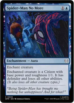 Spider-Man No More - 0045 - Marvel's Spider-Man - MTG - SHIPS NOW - NM/M - Image 1