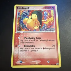 Pokemon TCG Cyndaquil EX Unseen Forces 54/115 Holo Stamped READ DESCRIPTION - Image 1