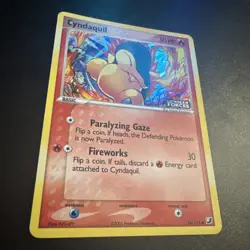 Pokemon TCG Cyndaquil EX Unseen Forces 54/115 Holo Stamped READ DESCRIPTION - Image 2