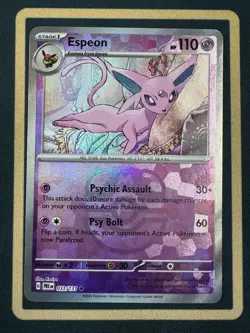 Pokemon TCG - Espeon - 033/131 Prismatic Evolution - Master Ball Reverse - Image 1