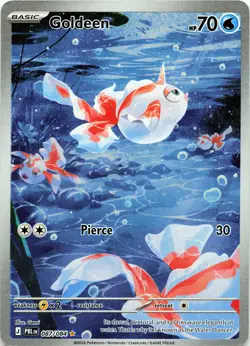 Pokemon TCG Goldeen #087/084 Illustration Rare ME05: Pitch Black NM - Image 1