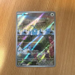 Pokemon TCG Swablu 213/182 Illustration Rare Paradox Rift NM/MT - Image 1