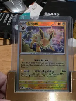 Jolteon 029/131 Pokemon Prismatic Evolutions | Masterball Reverse Holo | NM - Image 1