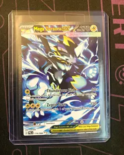 Pokemon TCG Mega Zeraora EX 114/084 PBLEN Holo Rare English [NM/M] - Image 1
