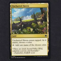 UNCHARTED HAVEN #261 Land Bloomburrow MTG Magic the Gathering Eng Near mintNM - Image 1