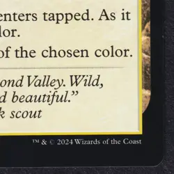 UNCHARTED HAVEN #261 Land Bloomburrow MTG Magic the Gathering Eng Near mintNM - Image 4