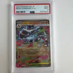 The Pokemon Company Mega Charizard X ex 013/080 M2 Inferno X JP Holo PSA 9 - Image 1