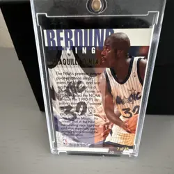 Fleer Ultra Shaquille O'Neal Rebound King Insert #7/10 Orlando Magic - Image 2