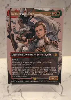 BALTHIER AND FRAN (0393) (BORDERLESS) - Magic: The Gathering - NM/M - Image 1