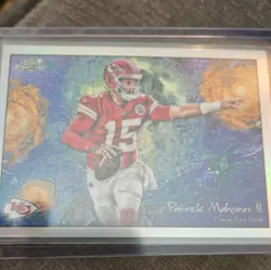 Topps Cosmic Chrome 2025 Patrick Mahomes II Stars In The Night #STN-14 Chiefs - Image 1
