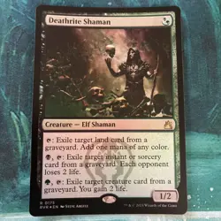 Deathrite Shaman FOIL Ravnica Remastered MTG NM - Image 1