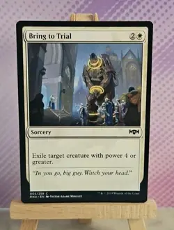 MTG: Bring to Trial 005/259 - Ravnica Allegiance - NM Condition - Image 1