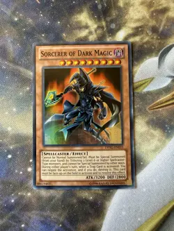 Sorcerer of Dark Magic DPYG-EN010 SUPER RARE HOLO FOIL NM Yu-Gi-Oh! - Image 1