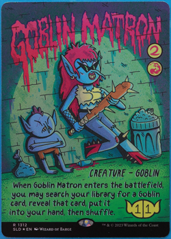 Goblin Matron (Secret Lair Promo) FOIL MINT MTG MAGIC CARD (503315) ABUGames - Image 1