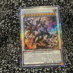 Yugioh! 1x Despian Luluwalilith RA05-EN042 Platinum Secret Rare 1st Ed NM - Image 1