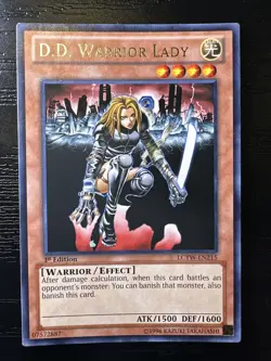 D.D. Warrior Lady - LP - LCYW-EN215 - 1st Edition - Rare - Image 1