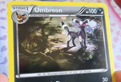 Umbreon XY96 XY Black Star Promo Ultra Rare Holo Pokemon Card - NM - Image 2