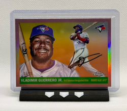2025 Topps Chrome Platinum Nick Kurtz RC Blue Prism Refractor - Image 2