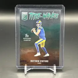 Matthew Stafford 2025 Donruss Elite Title Waves #6 Los Angeles Rams /799 - Image 4