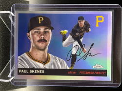 Paul Skenes 2025 Topps Chrome Platinum Refractor #197 - Pittsburgh Pirates - Image 1