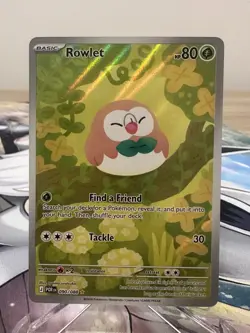 Rowlet - 090/088 - Illustration Rare - Perfect Order - NM/M - Pokemon Card - Image 1