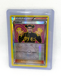 ImakuniU Trainer Generations 63/83 Reverse Holo Pokemon Trading Card - Image 1