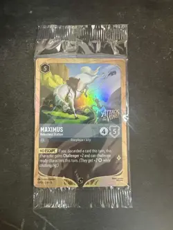 Disney Lorcana Maximus Relentless Stallion Promo Attack Of The Vine 8/PD1 - Image 1