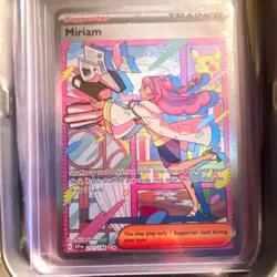 Pokemon TCG Miriam 251/198 SV01 Special Illustration Rare Holo EN - Image 1