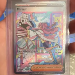 Pokemon TCG Miriam 251/198 SV01 Special Illustration Rare Holo EN - Image 3
