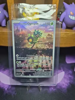 SEALED Teal Mask Ogerpon 123 Sv: Scarlet & Violet Promo Cards Holo - Image 1