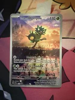 Teal Mask Ogerpon 123 Sv: Scarlet & Violet Promo Cards Holo - Image 1