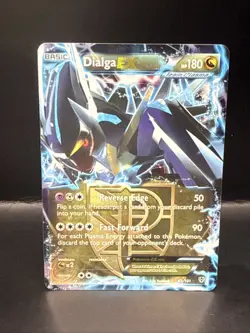 Pokemon 2013 Black & White Plasma Blast Dialga EX 65/101 LP (Team Plasma) - Image 1