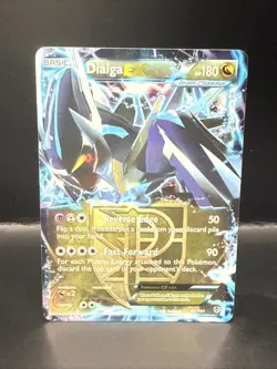Pokemon 2013 Black & White Plasma Blast Dialga EX 65/101 LP (Team Plasma) - Image 3