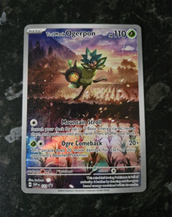 Teal Mask Ogerpon 123 Sv: Scarlet & Violet Promo Cards Holo - Image 1