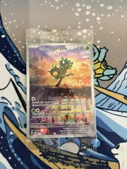 Teal Mask Ogerpon 123 Sv: Scarlet & Violet Promo Cards Holo Sealed - Image 1