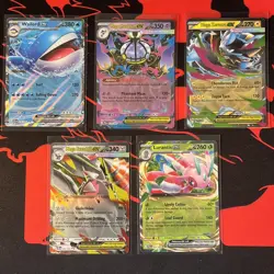 Pokemon ETB Pitch Black Opened Packs Sealed Promo Zarude HITS INCLUDED - Image 5