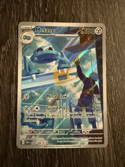 Metang 094/086 Holo Illustration Rare Chaos Rising Pokemon NM - Image 1